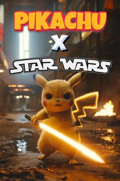 Pikachu x Star Wars