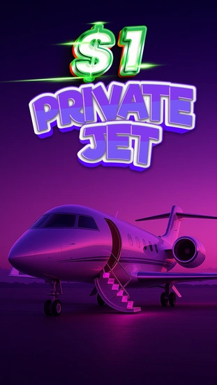 1 Dollar Private Jet