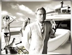 "Yacht Rock" - Leonardo DiCaprio Digital C-Print
