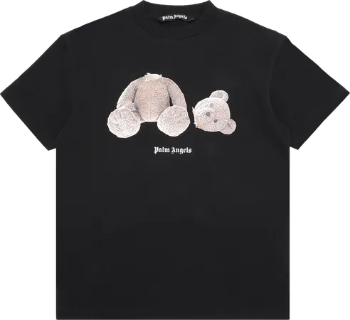 Palm Angels Bear Short-Sleeve Tee 'Black/Brown'