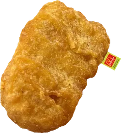 Chicken Nugget Body Pillow