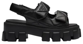 Monolith nappa leather sandals