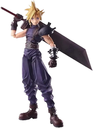 Final Fantasy VII: Cloud Strife Bring Arts Action Figure