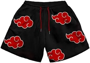 Rulercosplay Anime Swim Trunks 5'' Inseam Funny Board Shorts for Men, Boys
