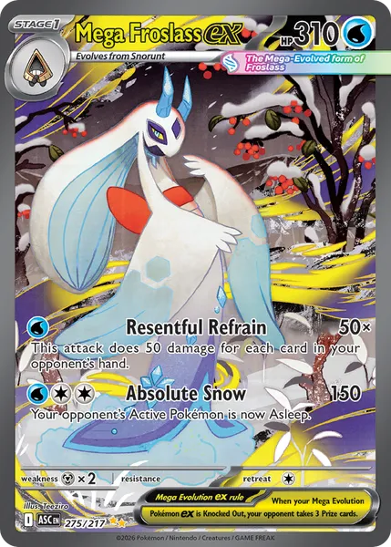 Mega Froslass ex 275/217 [Holo SIR]