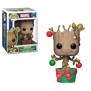 Marvel Holiday Groot with Lights Funko Pop! Vinyl Figure #399