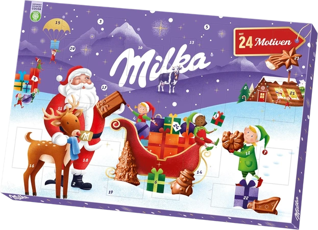 Advent Calendar with Filled Chocolate Figures