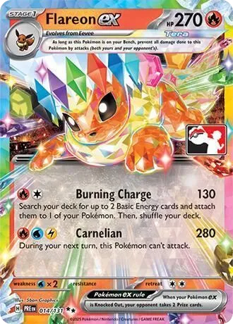 Flareon Ex [Prize Pack] 14