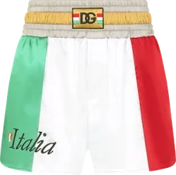 Italia Colour-block Shorts