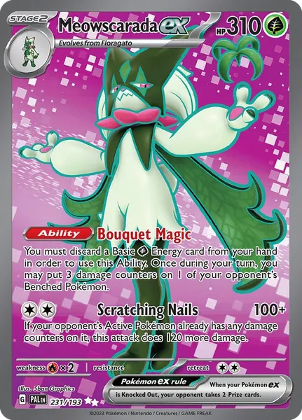 Meowscarada ex 231/193 [Holo Ultra]