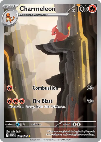 Charmeleon 169/165 [Holo IR]