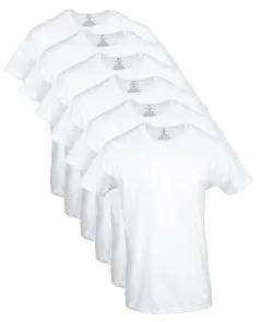 Men's Crew T-Shirts, 6-Pack