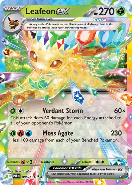 Leafeon ex 006/131 [Holo]