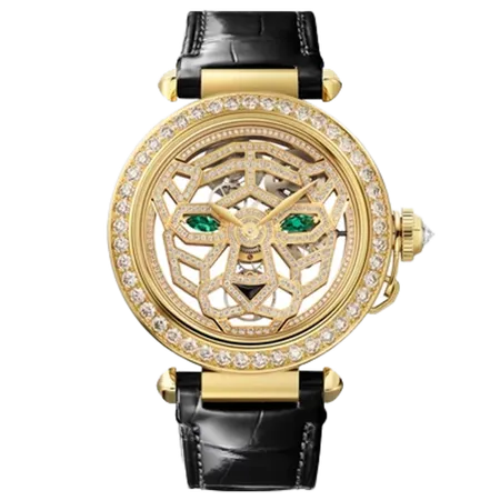 Cartier - Panthere Skeleton - Hpi01359 - Yellow Gold Diamonds