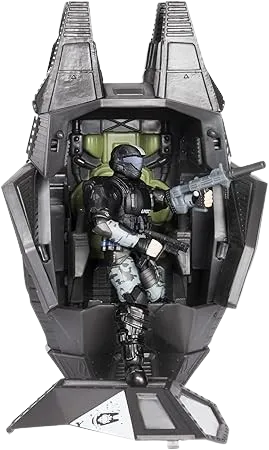 HALO 4" “World of HALO” Figure & Vehicle – ODST Drop Pod with Rookie