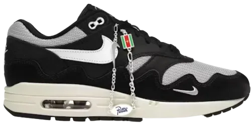 Nike Air Max 1 Patta Waves Black (with Bracelet)