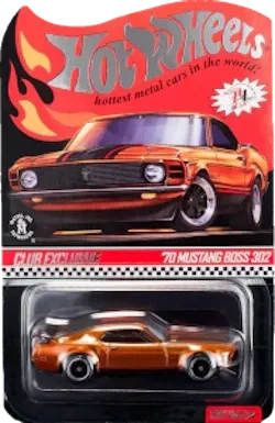 70 Mustang Boss 302 Club Exclusive