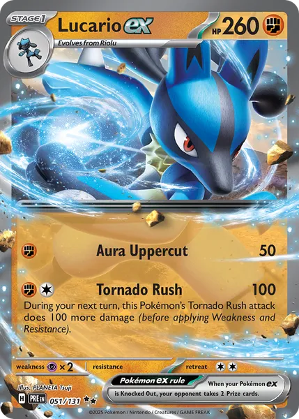 Lucario ex 051/131 [Holo]