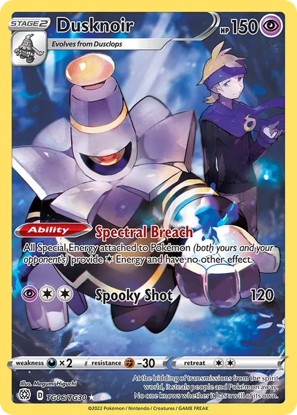 Dusknoir TG06/TG30 [Holo Trainer Gallery]