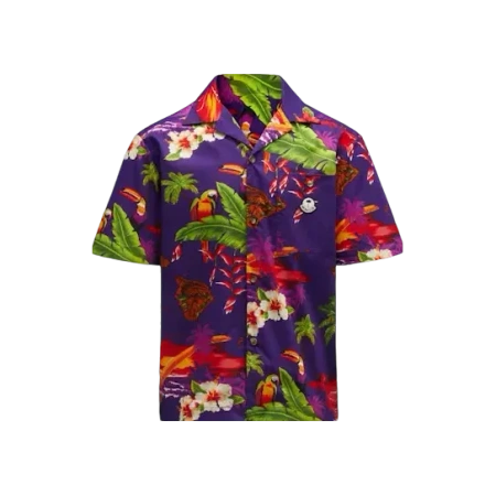 Hawaiian Print Short Sleeve Shirt