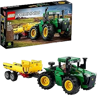 LEGO Technic John Deere 9620R 4WD Tractor with Tilting Trailer 42136