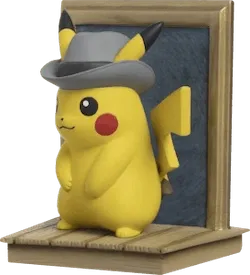 Pikachu with Felt Hat Figure