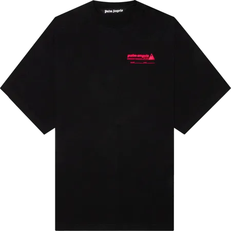Palm Angels PA Ski Club T-Shirt 'Black/Multicolor'