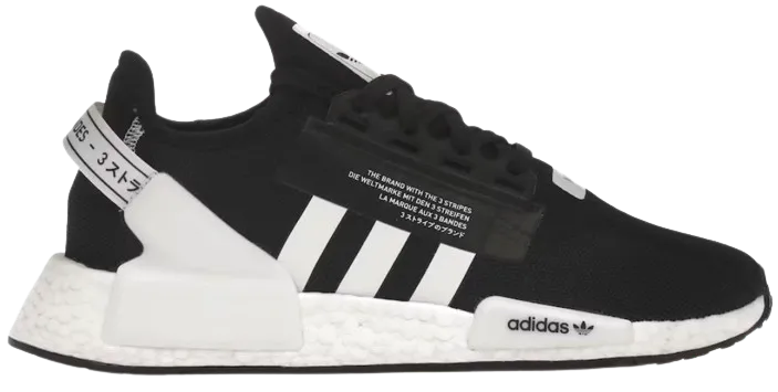 NMD R1 V2 Black White