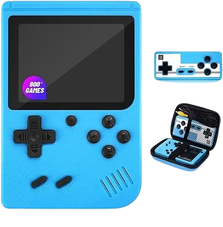 Handheld Game Console with Classical Retro Single and 2 Players