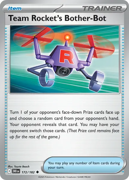 Team Rocket's Bother-Bot 172/182