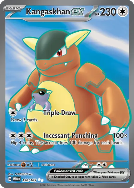 Kangaskhan ex 190/165 [Holo Ultra]