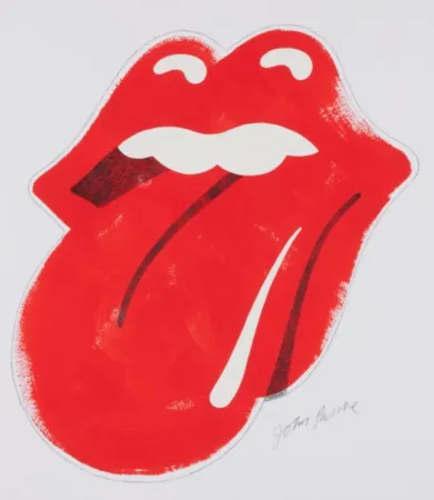 Rolling Stones Tongue and Lip Album Cover Art
