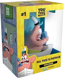 Youtooz No, This is Patrick 4.3" Vinyl Figure, High Detailed...
