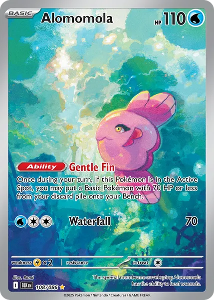 Alomomola 108/086 [Holo IR]