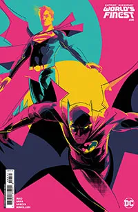 Batman Superman Worlds Finest #28 Cover D Incentive Matt Taylor Card Stock Variant Cover