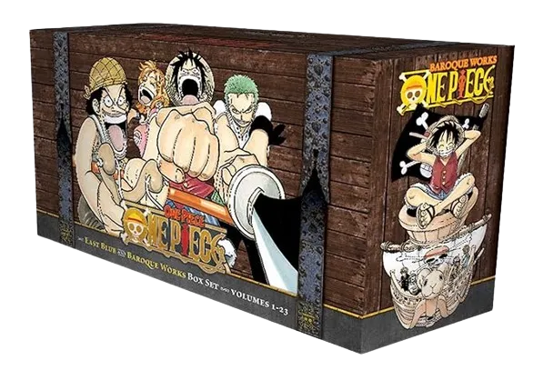 One Piece Box Set: East Blue and Baroque Works, Volumes 1-23