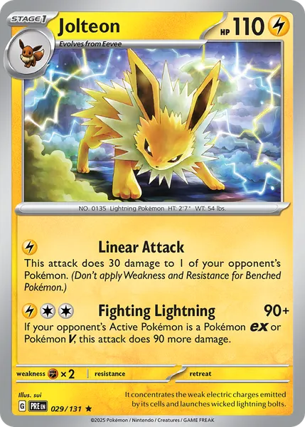 Jolteon 029/131 [Holo]