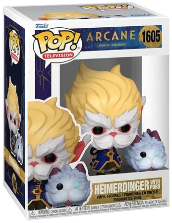 Heimerdinger with Poro - TV: Arcane League of Legends -