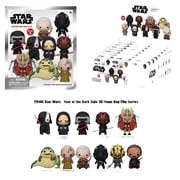 Star Wars Dark Side Series 5 3D Foam Bag Clip Random 6-Pack