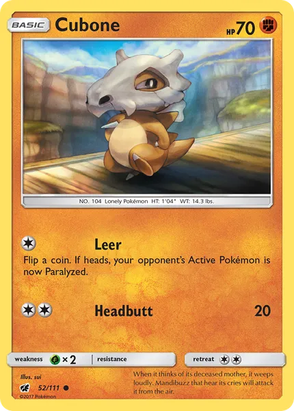 Cubone 52/111