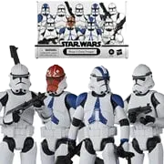 Star Wars The Vintage Collection Phase II Clone Trooper 3 3/4-Inch Action Figure 4-Pack