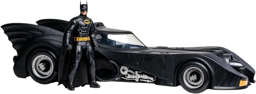 DC Multiverse Batman & Batmobile Gold Label 2pk (1989)