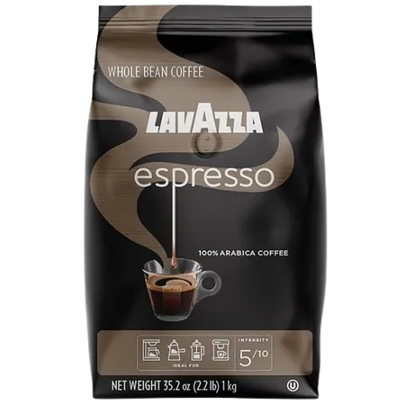 Espresso Whole Bean Coffee Blend, Medium Roast, 2.2 Pound Bag
