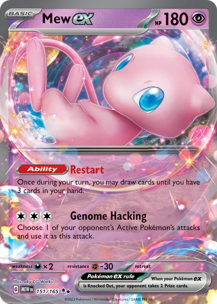 Mew ex 151/165 [Holo]