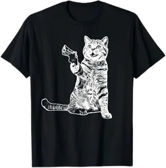 Gun Kitty T-Shirt