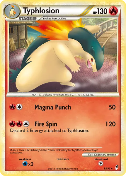 Typhlosion 35/95