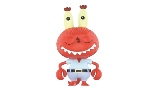 Labubu Spongebob Series MrKrabs X Zimomo Figure