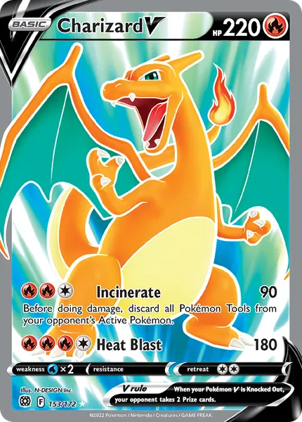 Charizard V 153/172 [Holo Ultra]