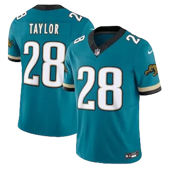Men's Jacksonville Jaguars Fred Taylor Nike Teal Prowler Throwback Vapor F.U.S.E. Limited Retired Player Jersey