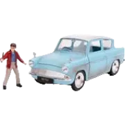 Hollywood Rides Harry Potter 1959 Ford Anglia 1:24 Scale Die-Cast Metal Vehicle with Figure